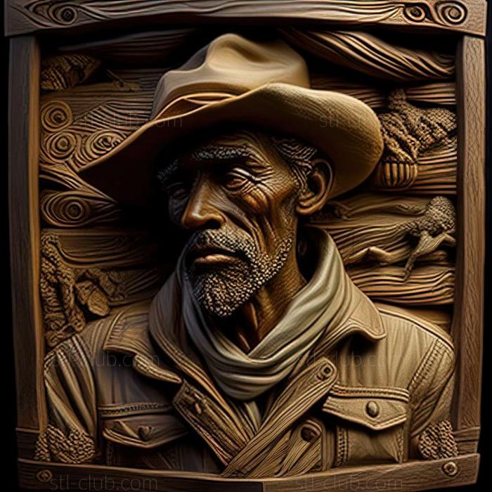 3D model Guy Penet du Bois American artist (STL)
